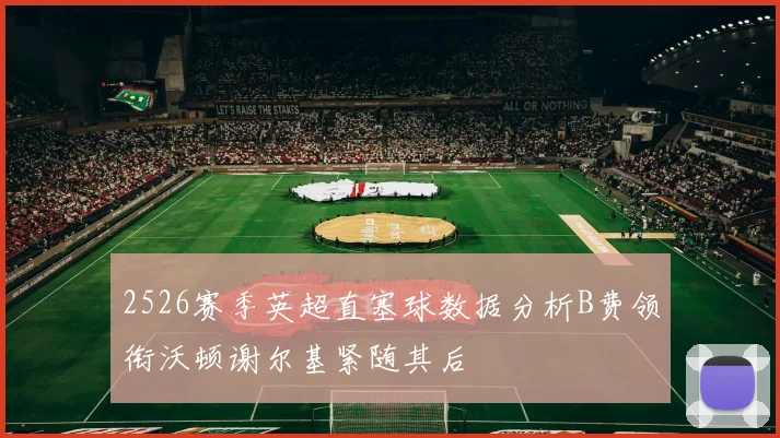 2526赛季英超直塞球数据分析B费领衔沃顿谢尔基紧随其后